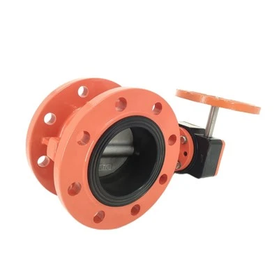Double Flange Type Butterfly Valve